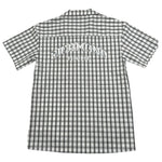 John Richmond Camcia Mezza Manica Fantasia Qaudri per Bambino GBP2613CAE BIANCO JOHN RICHMOND 