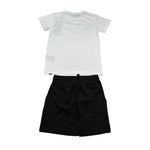 John Richmond Completo 2 Pezzi T-Shirt-Bermuda Bianco/Nero per Bambino HBP23009CJ BIANCO/NERO JOHN RICHMOND 