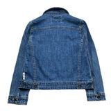 Just Cavalli Giubbino In Denim Tinta Unita per Bambino JBP26123GB BLU JUST CAVALLI 