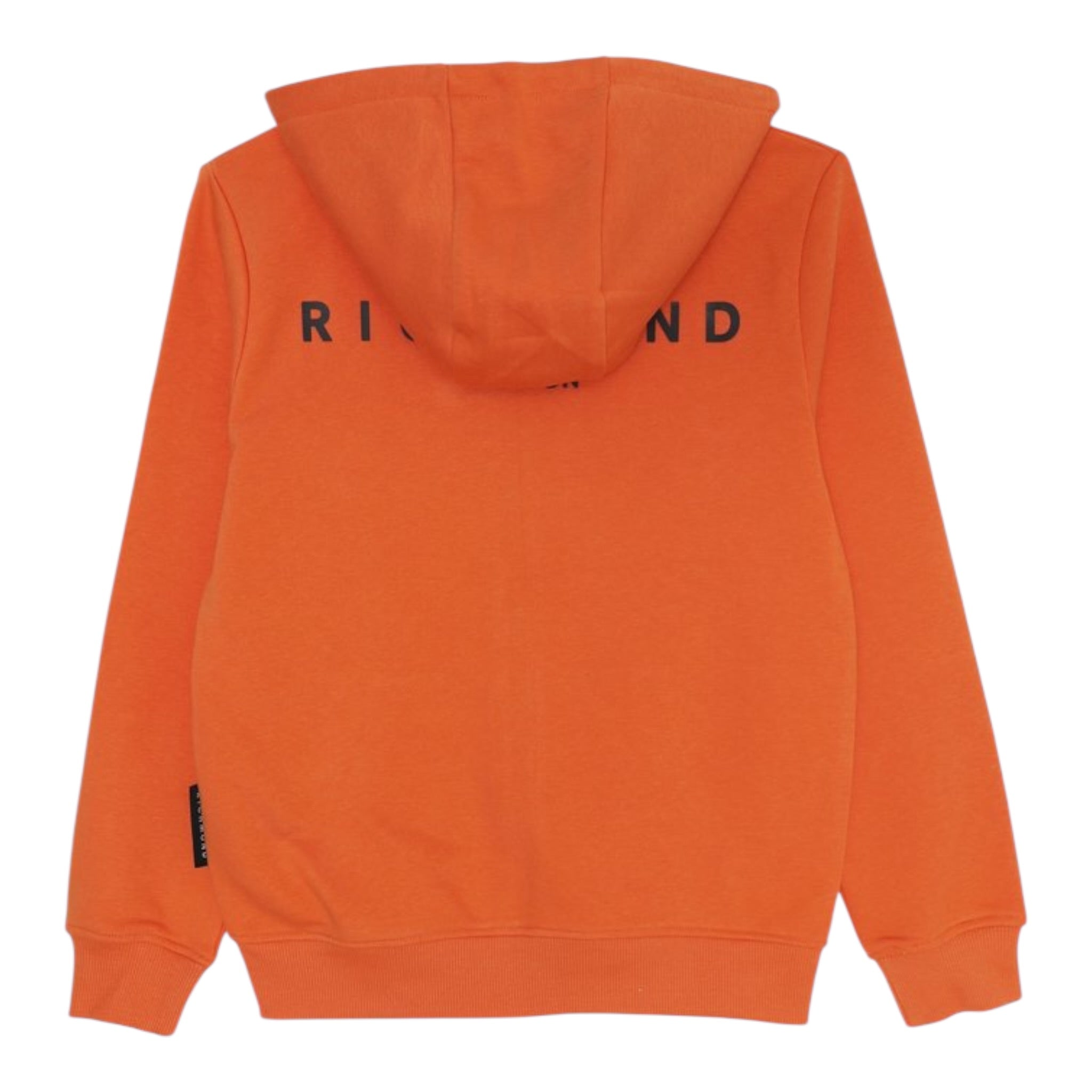 John Richmond Felpa Tinta Unita con Zip E Cappuccio per Bambino RBP25004FEJX ARANCIONE JOHN RICHMOND 