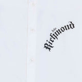 John Richmond Camicia Tinta Unita con Stampa per Neonato RBP25016CAN BIANCO JOHN RICHMOND 