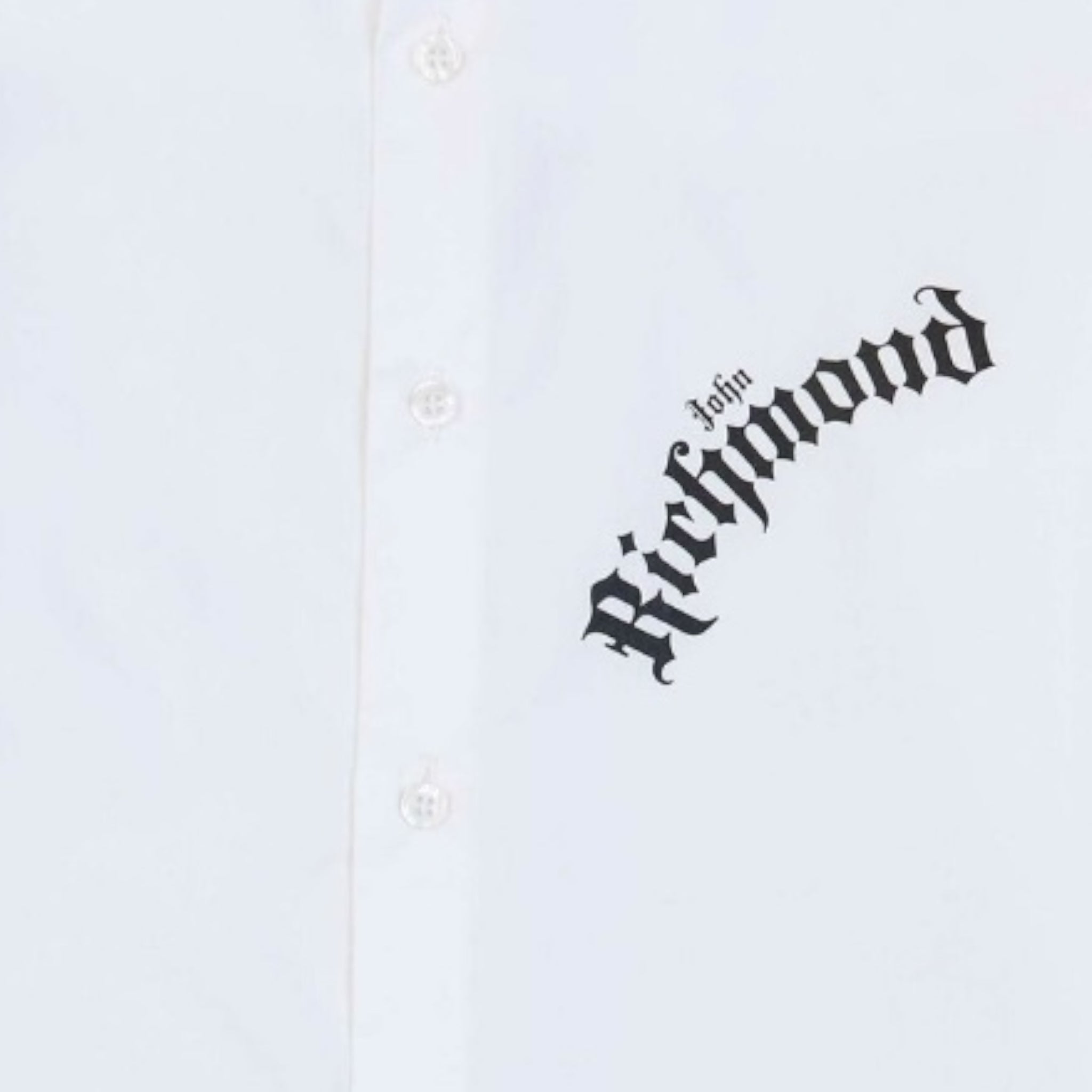 John Richmond Camicia Tinta Unita con Stampa per Neonato RBP25016CAN BIANCO JOHN RICHMOND 