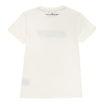 John Richmond T-Shirt Girocollo Tinta Unita con Stampa per Neonato RBP25074TS PANNA JOHN RICHMOND 