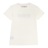 John Richmond T-Shirt Girocollo Tinta Unita con Stampa per Neonato RBP25074TS PANNA JOHN RICHMOND 