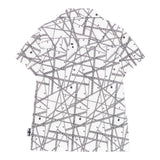 John Richmond Camicia Tinta Unita con Fantasia per Bambino RBP25093CA BIANCO JOHN RICHMOND 