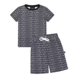 John Richmond Completo 2 Pezzi T-Shirt-Bermuda per Neonato RBP25129CJ NERO JOHN RICHMOND 