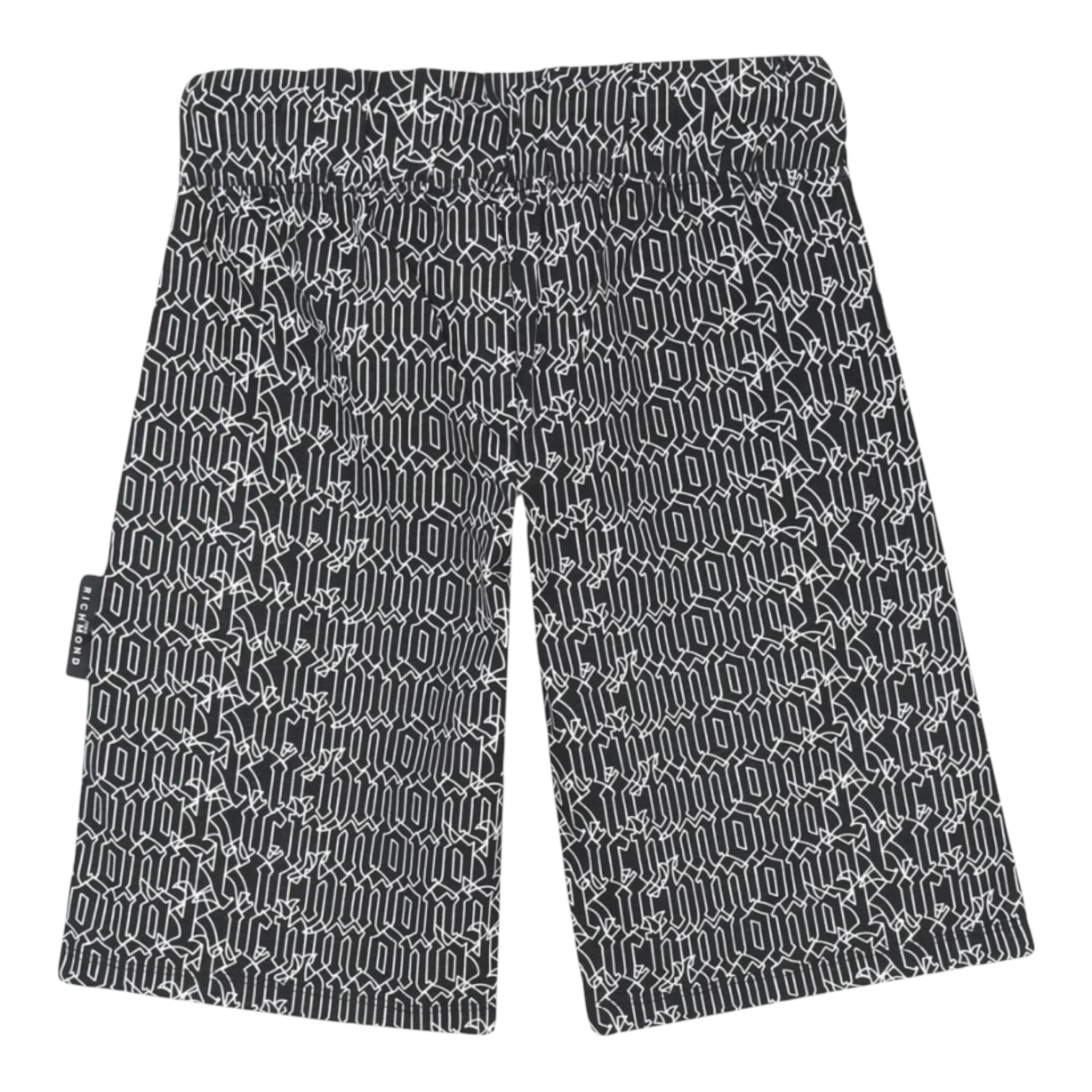 John Richmond Completo 2 Pezzi T-Shirt-Bermuda Nero per Bambino RBP25129CJX NERO JOHN RICHMOND 