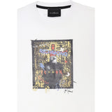 John Richmond T-Shirt Girocollo Tinta Unita con Stampa per Bambino RBP25159TSX BIANCO JOHN RICHMOND 