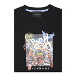John Richmond T-Shirt Tinta Unita con Stampa per Bambino RBP25170TS NERO JOHN RICHMOND 