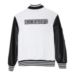 John Richmond Giubbino Modello College Tinta Unita con Maniche In Contrasto per Bambino RBP25176GB GRIGIO JOHN RICHMOND 