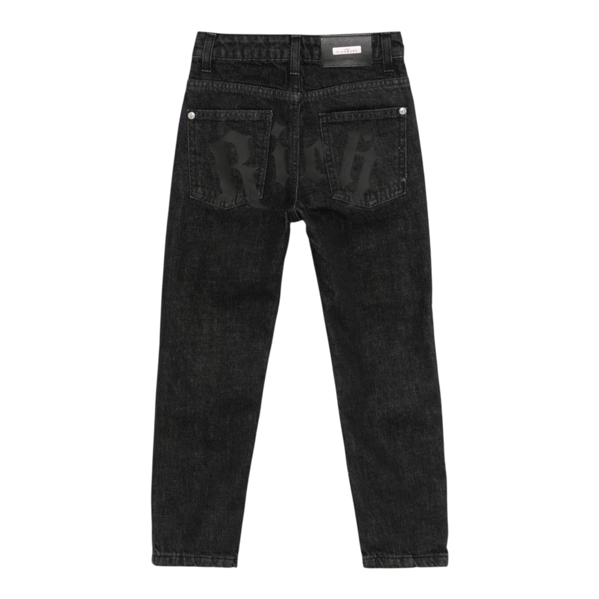 John Richmond Jeans Tinta Unita con Girovita Regolabile per Neonato RBP25181JEN NERO JOHN RICHMOND 