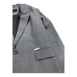 John Richmond Giacca Tinta Unita per Bambino RBP25222GC GRIGIO JOHN RICHMOND 