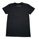 John Richmond T-Shirt Girocollo Tinta Unita con Logo per Bambino RBP26004TS NERO JOHN RICHMOND 