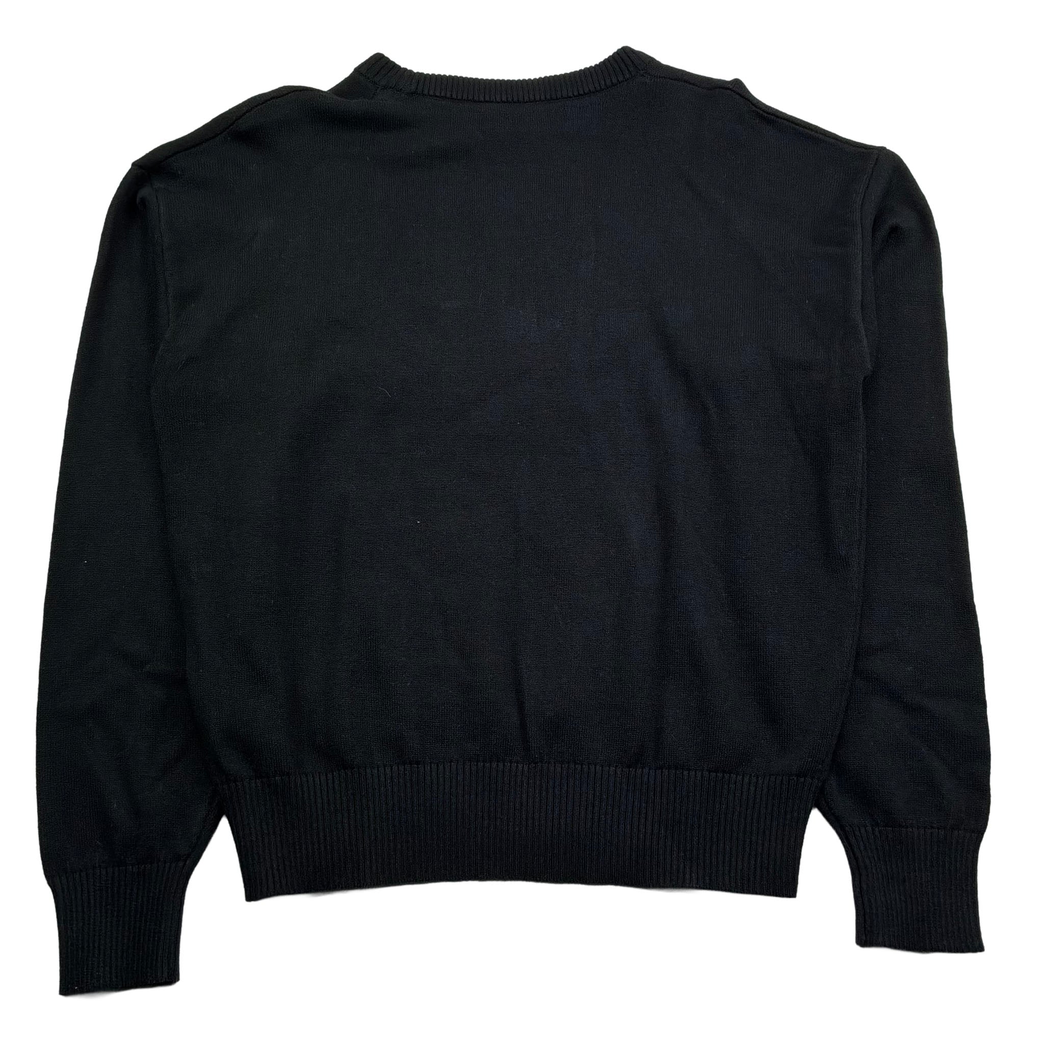 John Richmond Maglia Girocollo Tinta Unita per Bambino RBP26017MA NERO JOHN RICHMOND 