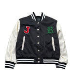 John Richmond Giubbino Modello College Bicolore con Bottoni per Bambino RBP26038GB BIANCO/NERO JOHN RICHMOND 