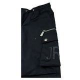 John Richmond Pantalone Tinta Unita con Elastico In Vita per Bambino RBP26049PA NERO JOHN RICHMOND 