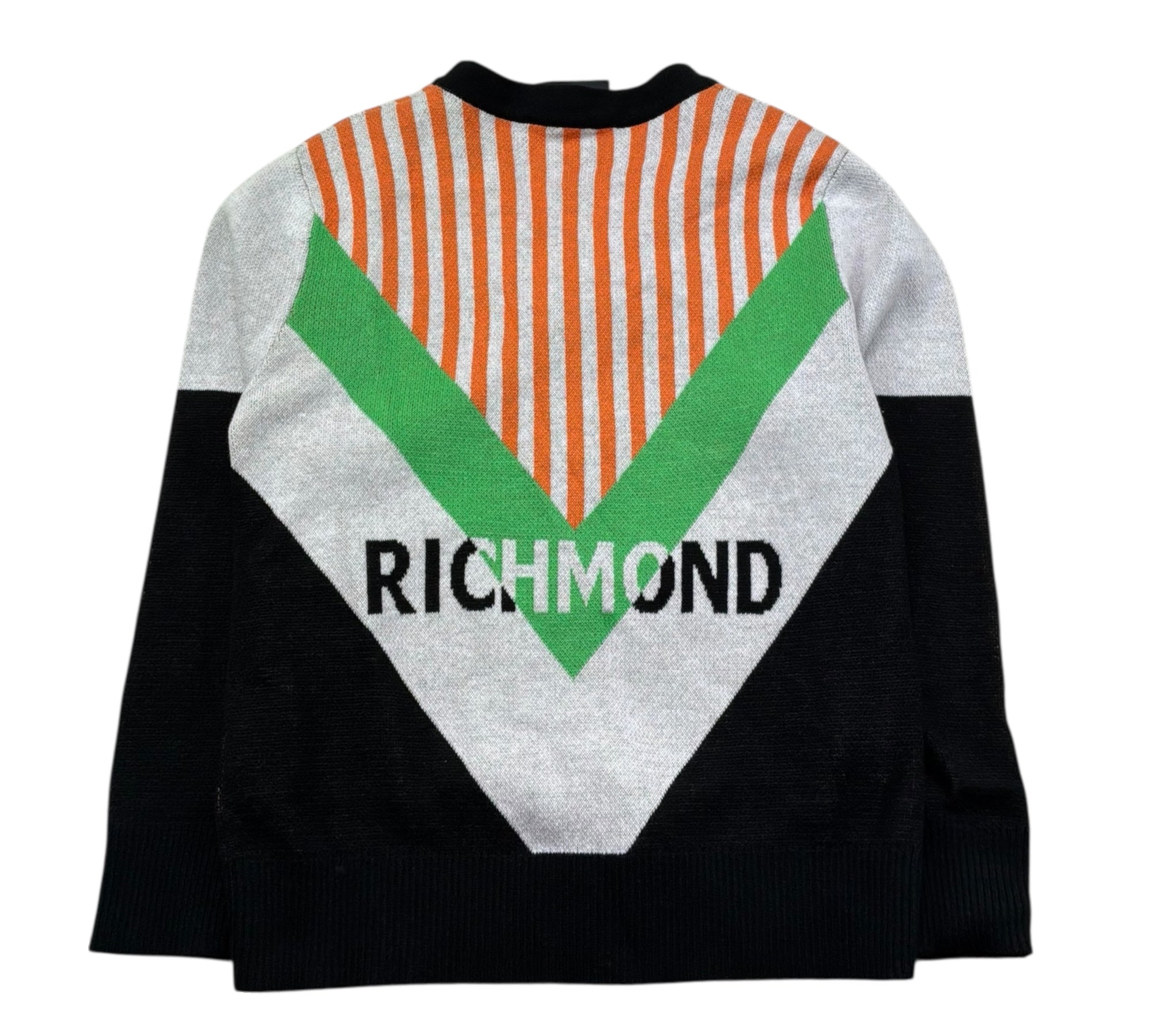 John Richmond Cardigan Scollo A V Stampa Fantasia per Bambino RBP26052CD MULTICOLOR JOHN RICHMOND 