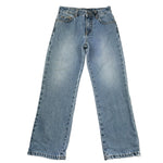 John Richmond Jeans Tinta Unita con Logo E Girovita Regolabile per Bambino RBP26059JE AZZURRO JOHN RICHMOND 