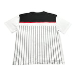 John Richmond T-Shirt Bicolore con Fantasia A Righe per Bambino RBP26129TS NERO/BIANCO JOHN RICHMOND 