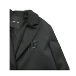 John Richmond Giacca Tinta Unita con Profili Maniche In Contrasto per Bambino RBP26138GC NERO JOHN RICHMOND 