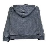 John Richmond Felpa con Zip E Cappuccio Tinta Unita per Bambino RBP26148FE NERO JOHN RICHMOND 