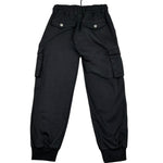 John Richmond Pantalone Tinta Unita con Elastico In Vita per Bambino RBP26160PA NERO JOHN RICHMOND 