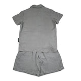 John Richmond Completo 2 Pezzi Camicia-Bermuda Tinta Unita per Bambino RBP26213CL GRIGIO JOHN RICHMOND 