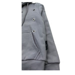 John Richmond Felpa con Zip E Cappuccio Tinta Unita per Bambino RBP26214FE GRIGIO JOHN RICHMOND 
