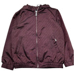 John Richmond Giubbino Tinta Unita con Zip E Cappuccio per Bambino RBP26216GB BORDEAUX JOHN RICHMOND 