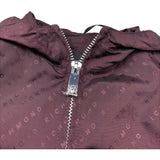 John Richmond Giubbino Tinta Unita con Zip E Cappuccio per Bambino RBP26216GB BORDEAUX JOHN RICHMOND 