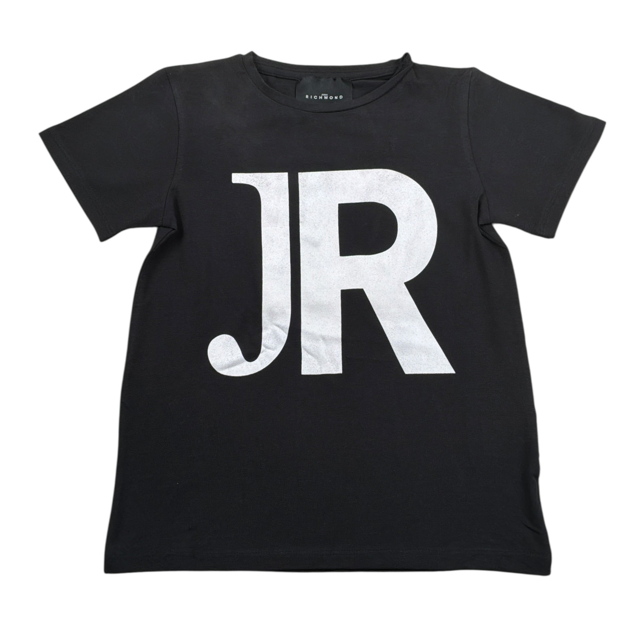 John Richmond T-Shirt tinta unita con Stampa Nero per Bambino RGA19091TS NERO JOHN RICHMOND 