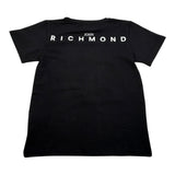 John Richmond T-Shirt tinta unita con Stampa Nero per Bambino RGA19091TS NERO JOHN RICHMOND 