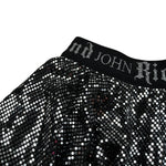 John Richmond Gonna tinta unita con Elastico In Vita Logato Argento per Bambina RGA23094GO ARGENTO JOHN RICHMOND 