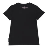 John Richmond T-Shirt Girocollo Tinta Unita con Stampa per Bambina RGP25002TSXX NERO JOHN RICHMOND 
