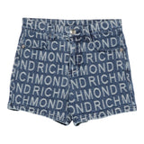 John Richmond Short In Denim Logato Blu per Bambina RGP25122SHXX BLU JOHN RICHMOND 
