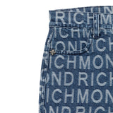 John Richmond Short In Denim Logato Blu per Bambina RGP25122SHXX BLU JOHN RICHMOND 