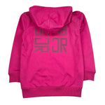 John Richmond Felpa con Zip E Cappuccio Tinta Unita per Bambina RGP26001FEA FUXIA JOHN RICHMOND 