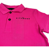 John Richmond Completo 2 Pezzi Polo-Short Bicolore per Bambina RGP26028CE FUXIA/NERO JOHN RICHMOND 