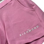 John Richmond Completo 2 Pezzi Polo-Short Bicolore per Bambina RGP26028CE ROSA/BIANCO JOHN RICHMOND 