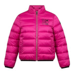 John Richmond Giubbino Tinta Unita con Zip E Cappuccio per Bambina RGP26034PI FUXIA JOHN RICHMOND 