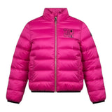 John Richmond Giubbino Tinta Unita con Zip E Cappuccio per Bambina RGP26034PI FUXIA JOHN RICHMOND 