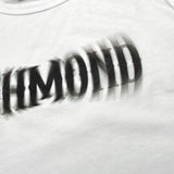 John Richmond Canotta Modello Crop Tinta Unita con Stampa per Bambina RGP26058TO BIANCO JOHN RICHMOND 