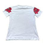 John Richmond T-Shirt Girocollo Tinta Unita con Stampa per Bambino RGP26098VE BIANCO JOHN RICHMOND 