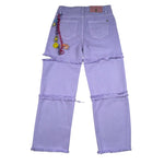 John Richmond Jeans Tinta Unita con Girovita Regolabile per Bambina RGP26164PA LILLA JOHN RICHMOND 