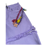 John Richmond Jeans Tinta Unita con Girovita Regolabile per Bambina RGP26164PA LILLA JOHN RICHMOND 