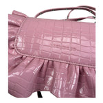 John Richmond Borsa Tinta Unita Lucida per Bambina RGP26170BO ROSA JOHN RICHMOND 