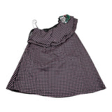 John Richmond Abito Biclore con Fantasia A Quadri per Bambina RGP26175VE NERO/ROSA JOHN RICHMOND 