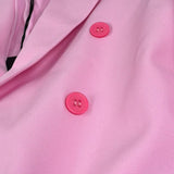 John Richmond Completo 2 Pezzi Giacca-Pantalone Tinta Unita per Bambina RGP26182JP ROSA JOHN RICHMOND 