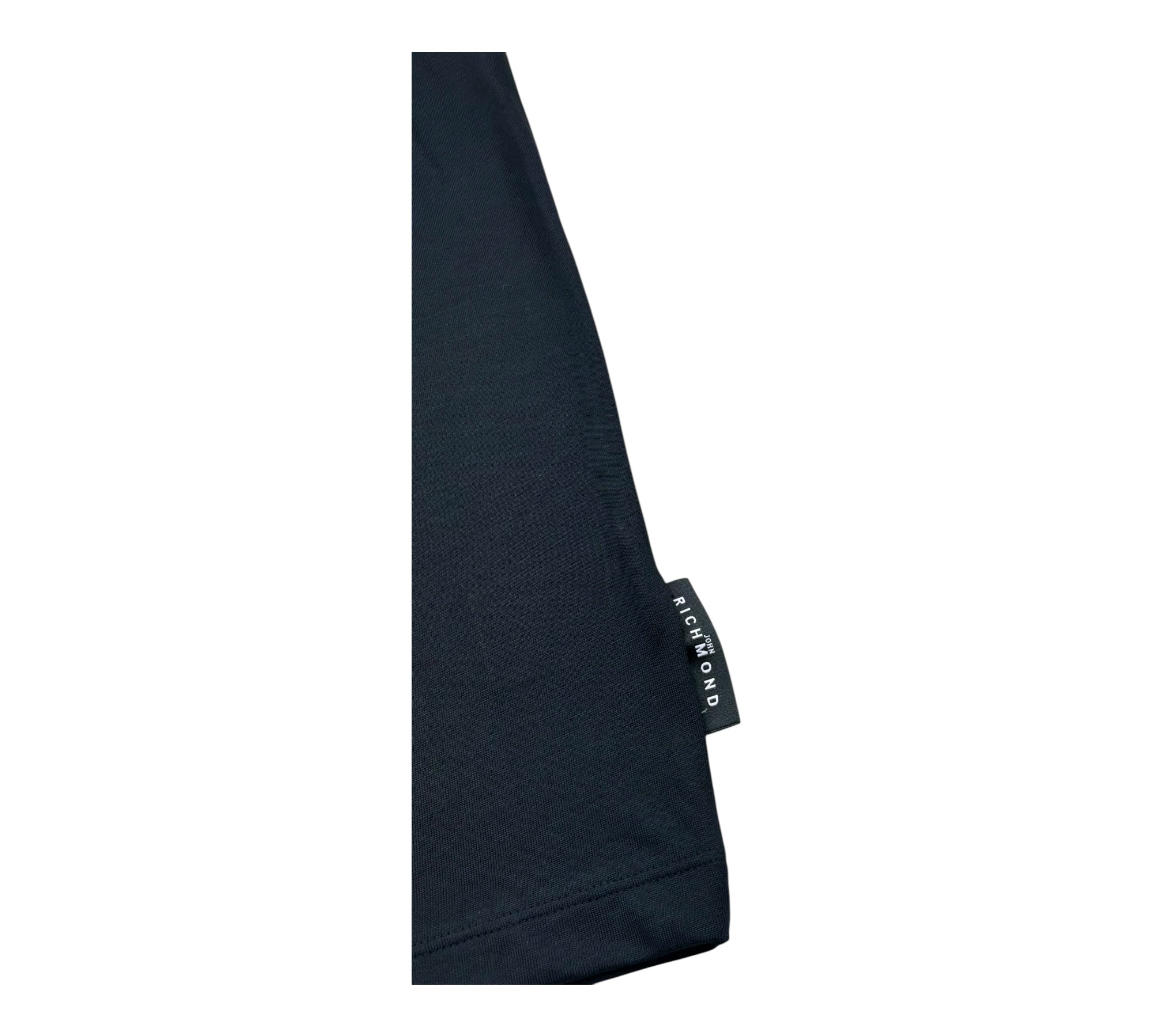 John Richmond Abito Mezza Manica Tinta Unita Brillantino per Bambina RGP26196VE NERO JOHN RICHMOND 