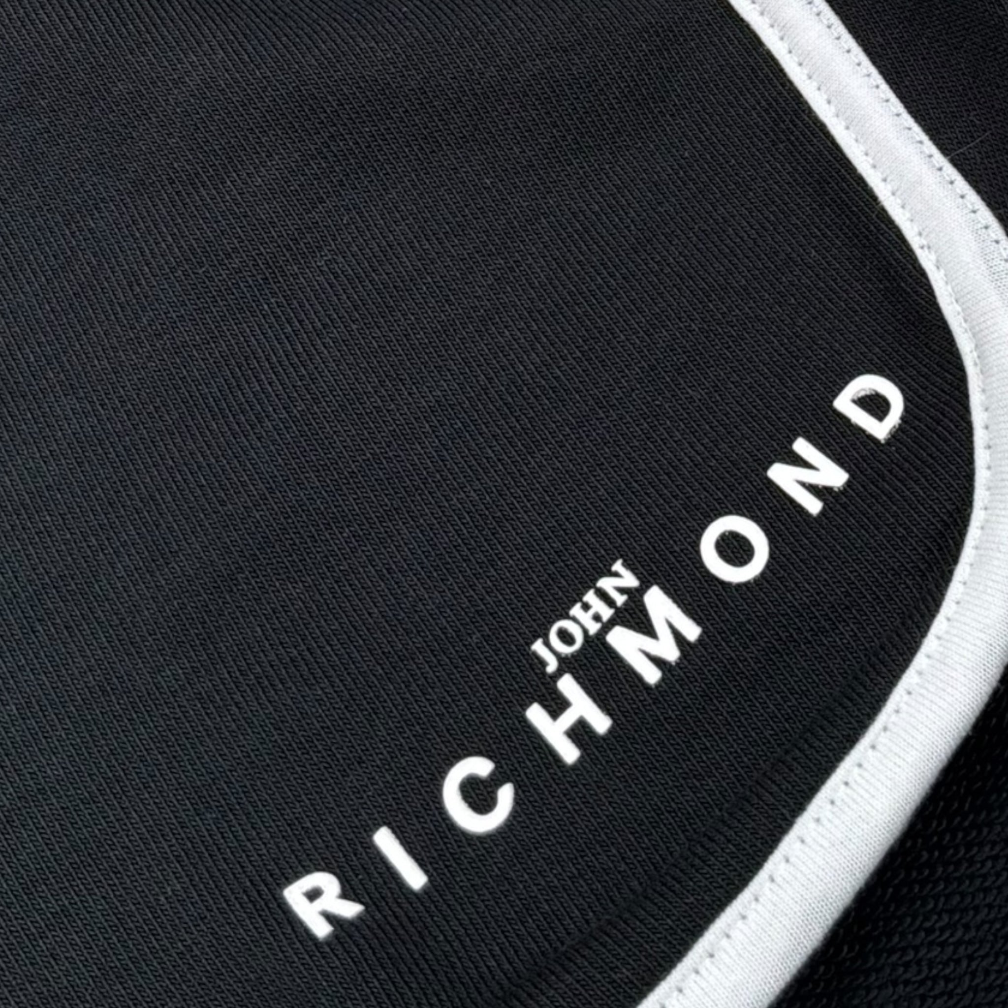 John Richmond Short Tinta Unita con Profili In Contrasto per Bambina RGP26202SH NERO JOHN RICHMOND 